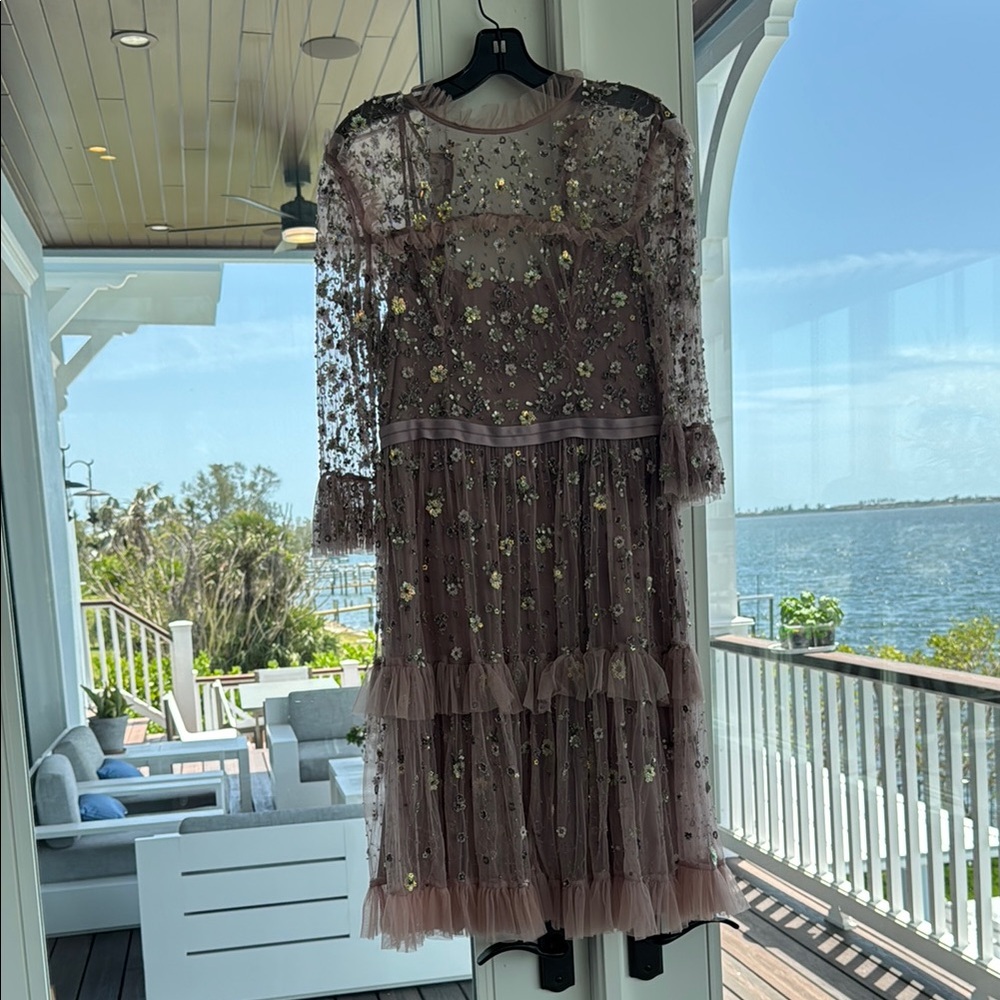 Elegant Sequin Embellished Dress